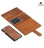 iPhone 6 6s case double wallet 12 cards leather detachable case
