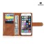 iPhone 6 6s case double wallet 12 cards leather detachable case