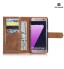 Sumsung Galaxy S7 edge case double wallet 12 cards leather detachable case