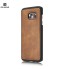 Sumsung Galaxy S7 edge case double wallet 12 cards leather detachable case