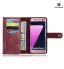 Sumsung Galaxy S7 edge case double wallet 12 cards leather detachable case