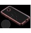 Galaxy J7 Prime case plating bumper with clear gel back cover case