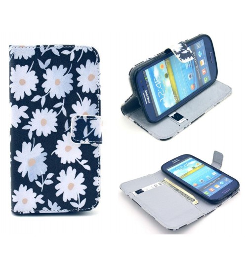 Galaxy S3 case wallet leather case printed