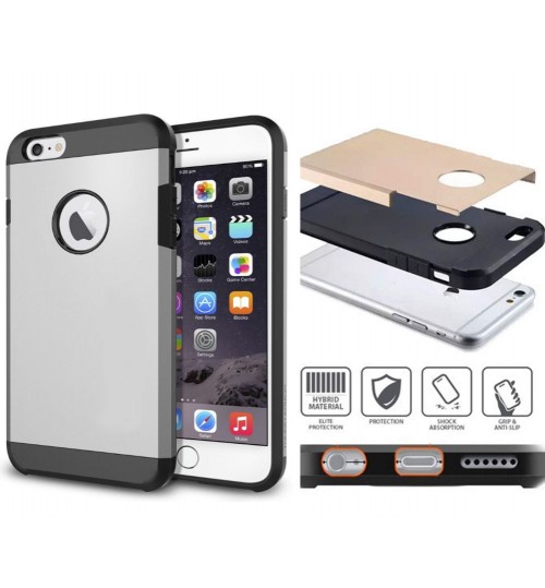iPhone 6 dual tone dual layer heavy duty slim case