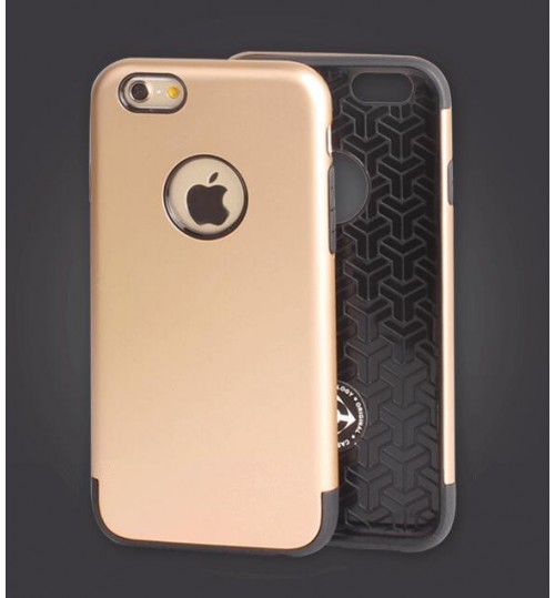 iPhone 5 5s se dual tone dual layer heavy duty slim case tough anti shock