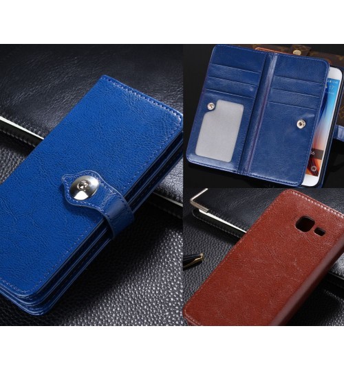 Galaxy J5 Prime double wallet leather case