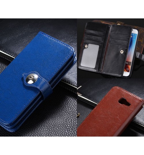 HUAWEI Y5 II HUAWEI Y6 ELITE double wallet leather case