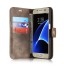 Sumsung Galaxy S7 edge case wallet 3 cards leather detachable case