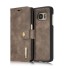 Sumsung Galaxy S7 edge case wallet 3 cards leather detachable case