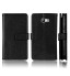 Galaxy A5 2016 Double Wallet Leather Case - Black