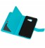 Galaxy A5 2016 Double Wallet Leather Case - Blue