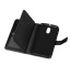 Moto G4 Plus Double Wallet Leather Case - Black