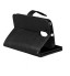 Moto G4 Plus Double Wallet Leather Case - Black