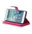 Moto G4 Plus Double Wallet Leather Case - Hot Pink