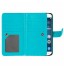 Huawei P9 Double Wallet Leather Case - Blue