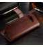 Galaxy J5 prime vintage fine leather wallet case