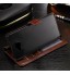 Galaxy J5 Prime Vintage Fine Leather Wallet Case - Red