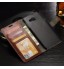 Galaxy J5 Prime Vintage Fine Leather Wallet Case - Red