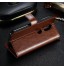 Moto G4 Plus Vintage Fine Leather Wallet Case+combo - Brown