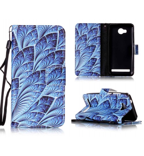 HUAWEI Y3 II case wallet leather case printed