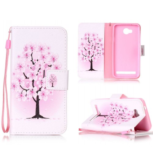 HUAWEI Y3 II case wallet leather case printed