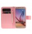 Galaxy S6 case wallet leather case printed