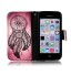 iPhone 5c case wallet leather case printed