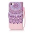 iPhone 5c case wallet leather case printed