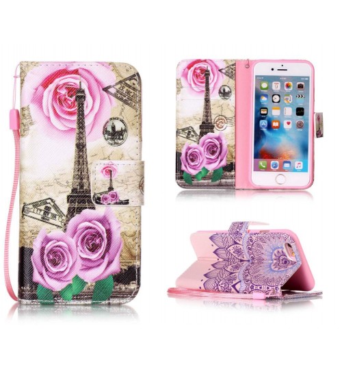 iPhone 6 6s case wallet leather case printed