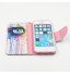 iPhone 5 5s SE case wallet leather case printed