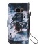 Galaxy S7 case wallet leather case printed