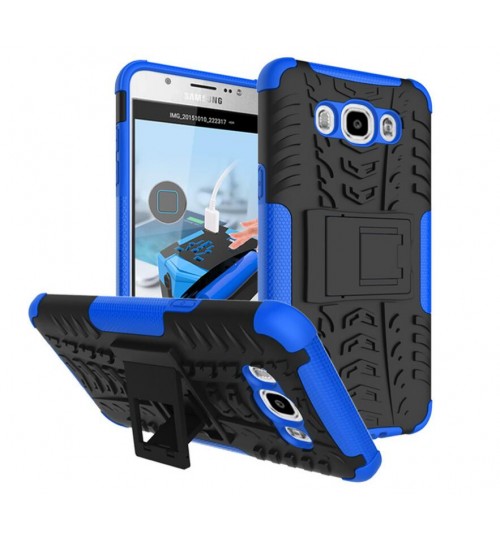 Galaxy J7 2016 Case Heavy Duty Hybrid Kickstand