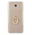 Gaxlaxy J5 Prime Soft tpu Bling Kickstand Case with Ring Rotary Metal Mount