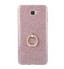 Gaxlaxy J5 Prime Soft tpu Bling Kickstand Case with Ring Rotary Metal Mount