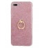 iphone 7 plus Soft tpu Bling Kickstand Case with Ring Rotary Metal Mount
