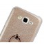 Gaxlaxy J7 Soft tpu Bling Kickstand Case with Ring Rotary Metal Mount