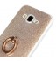 Gaxlaxy J7 Soft tpu Bling Kickstand Case with Ring Rotary Metal Mount