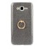 Gaxlaxy J7 Soft tpu Bling Kickstand Case with Ring Rotary Metal Mount