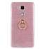 HUAWEI MATE 7 Soft tpu Bling Kickstand Case with Ring Rotary Metal Mount