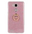 HUAWEI MATE 7 Soft tpu Bling Kickstand Case with Ring Rotary Metal Mount