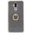 HUAWEI MATE 9 Soft tpu Bling Kickstand Case with Ring Rotary Metal Mount