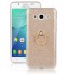 Gaxlaxy J7 2016 Soft tpu Bling Kickstand Case with Ring Rotary Metal Mount
