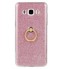 Gaxlaxy J7 2016 Soft tpu Bling Kickstand Case with Ring Rotary Metal Mount