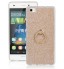 HUAWEI P8 LITE Soft tpu Bling Kickstand Case with Ring Rotary Metal Mount