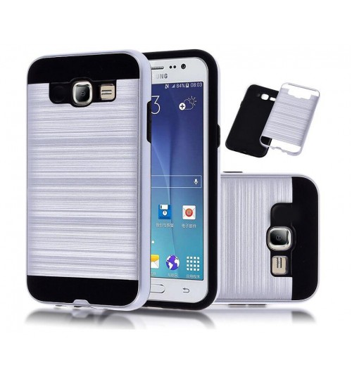 Galaxy J5 prime Impact Proof Brushed Metal Case