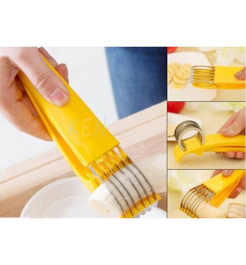 Banana slicer cutter ham sausage tools for salad