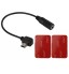 External Stereo 3.5mm Microphone+Mic Adapter compatible with GOPRO