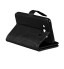 Galaxy J2 Prime Double Wallet Leather Case - Black