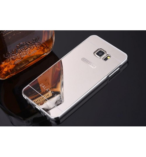 Galaxy NOTE 5 Slim Metal bumper with mirror back cover case