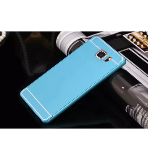 Galaxy NOTE 5 Slim Metal bumper with mirror back cover case